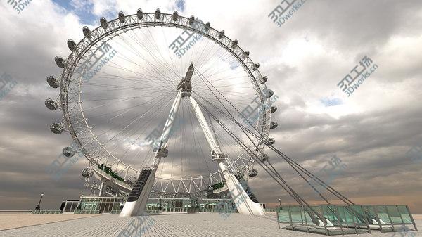 images/goods_img/20210312/Observation Ferris Wheel Rigged 3D model/5.jpg